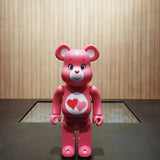 MEDICOM TOY BE@RBRICK Care Bears Love-a-Lot Bear(TM) 400% Bearbrick