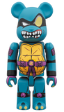 MEDICOM TOY BE@RBRICK Teenage Mutant Ninja Turtles - SLASH 100% and 400% Bearbrick