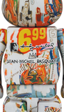 MEDICOM TOY BE@RBRICK Andy Warhol × JEAN-MICHEL BASQUIAT #4 1000％ Bearbrick【Pre-Order】