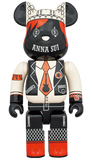MEDICOM TOY BE@RBRICK ANNA SUI RED & BEIGE 400% Bearbrick