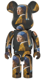 MEDICOM TOY BE@RBRICK Johannes Vermeer「The Girl With The Pearl Earring」1000% Bearbrick【Pre-Order】