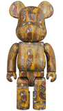 MEDICOM TOY BE@RBRICK Van Gogh Museum Courtesan (after Eisen) 100% & 400% Bearbrick