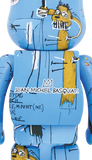 MEDICOM BE@RBRICK JEAN-MICHEL BASQUIAT #4 100% & 400% Bearbrick