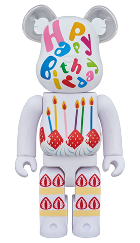 MEDICOM TOY BE@RBRICK Happy Birthday 2 Plus 400% Bearbrick